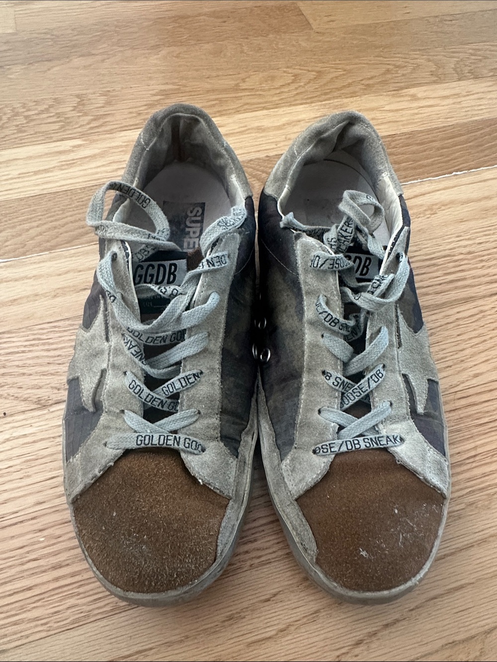 Golden Goose Cameo  Suede Low-Top Sneakers